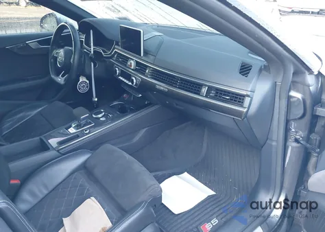 2019 Audi S5 3.0T Premium z USA, uszkodzony, nr VIN WAUB4CF56KA080500